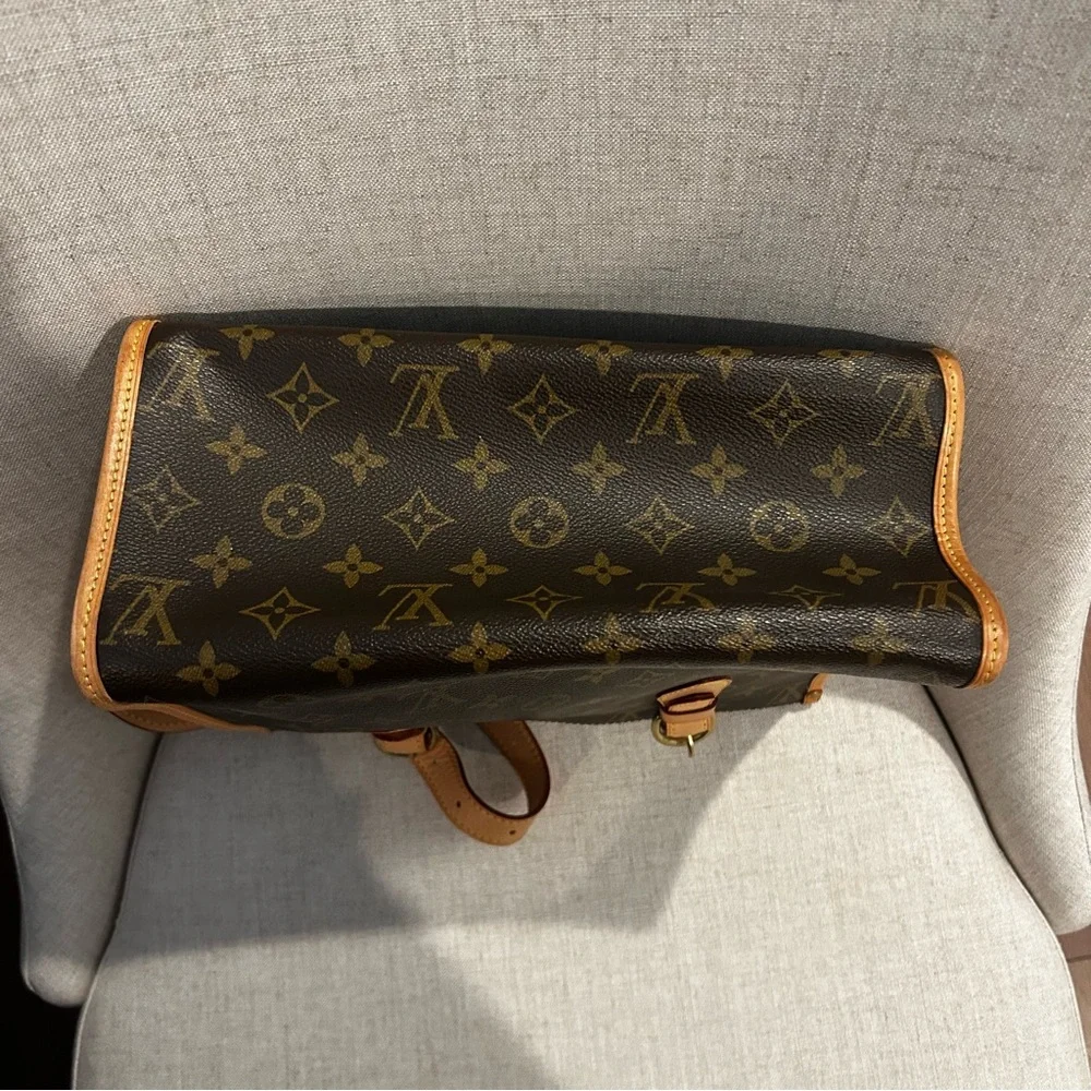 Louis Vuitton Monogram Popincourt Shoulder Bag - Brown and Tan - Picture 5 of 12